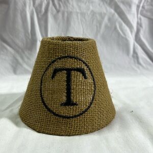 Small Lamp Shade the “T” initial